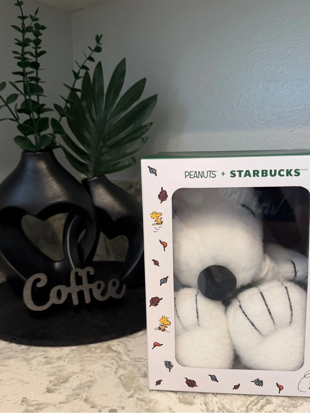 Peanuts x Starbucks Snoopy Plush Toy - White